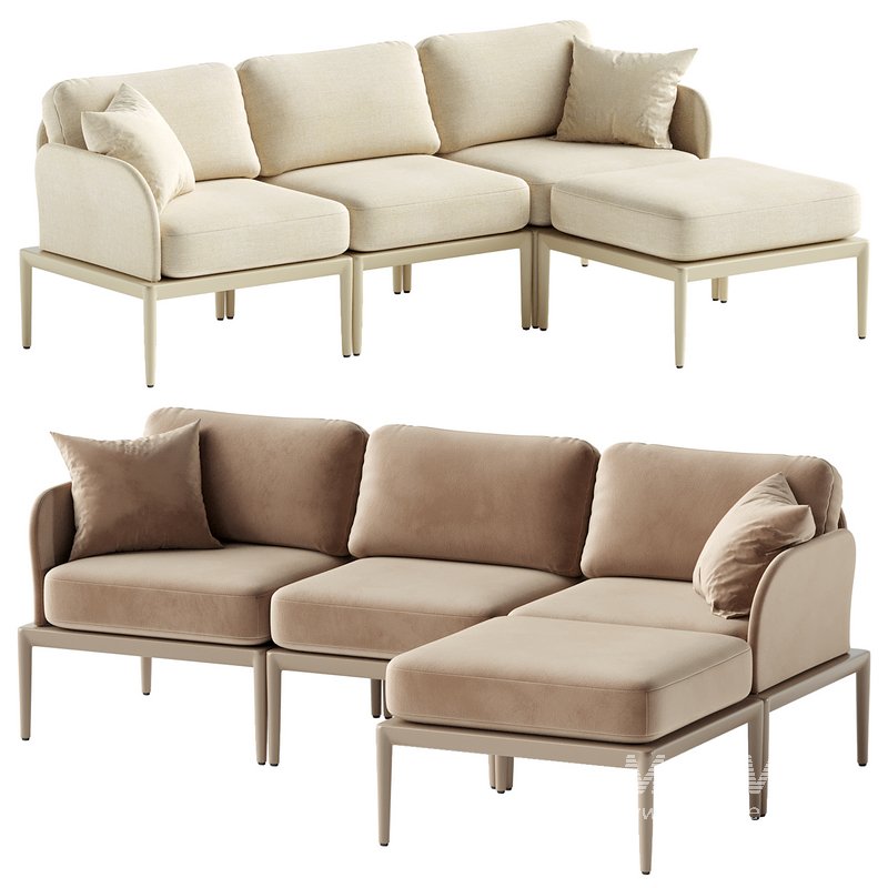 Idda Outdoor Sectional Sofa