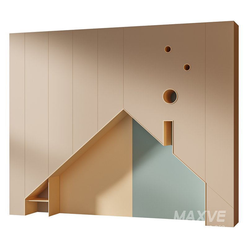 Kids 3D Wall panel 01