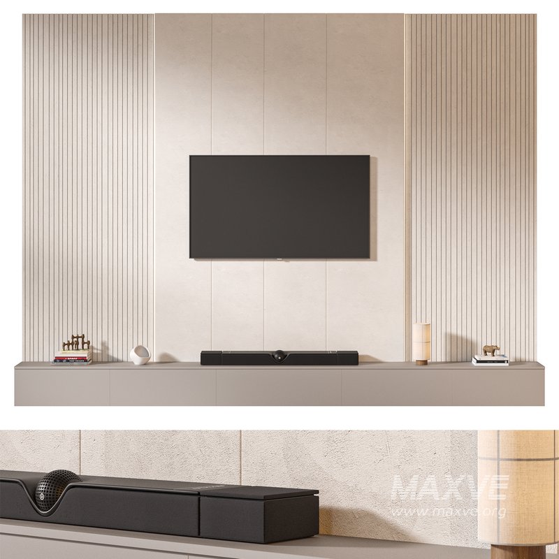 TV wall set 13