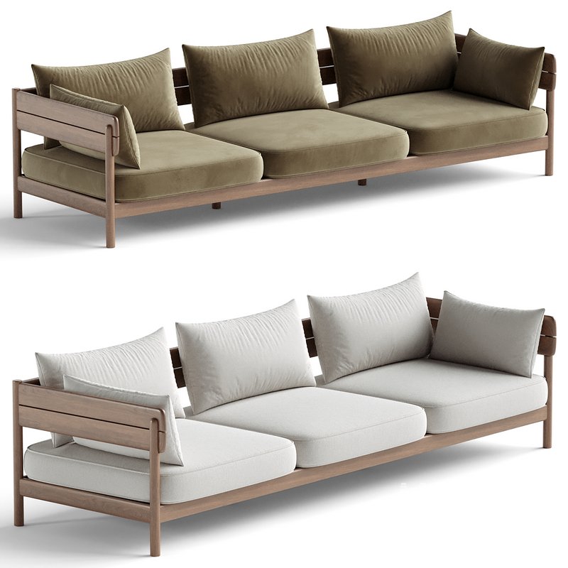 Tanso Outdoor 3 Seater Sofa