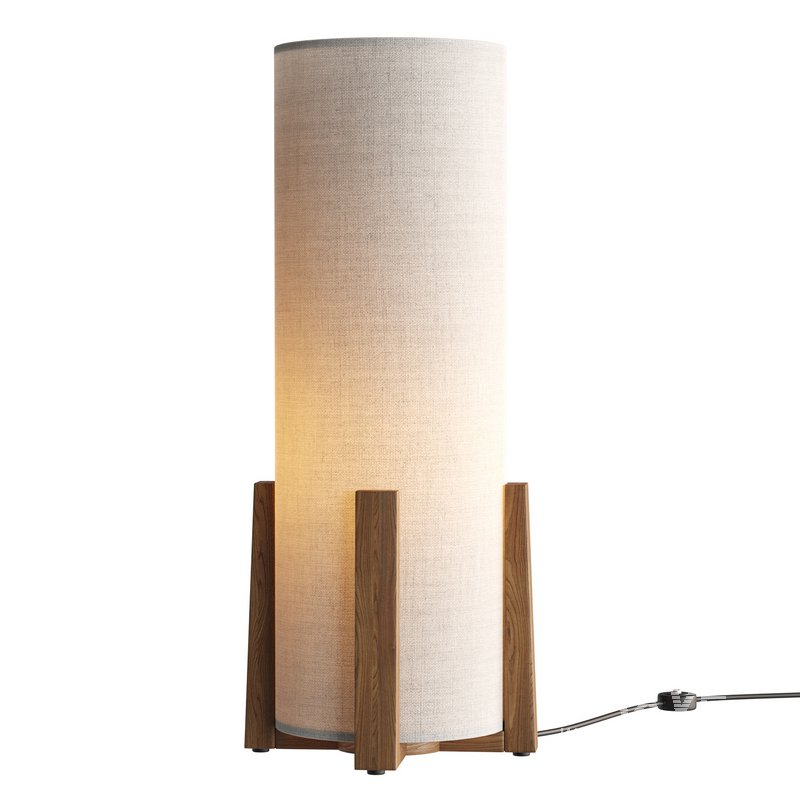 Breton 1 Light Table Lamp in Natural