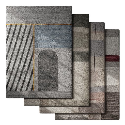 Rug Set 14 3d model Download Maxve