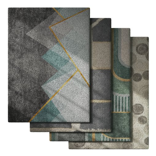 Rug Set 20 3d model Download Maxve