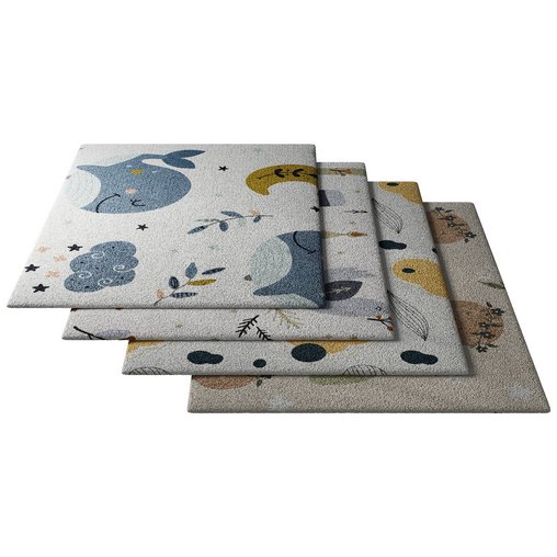 Rug Set 07 3d model Download Maxve