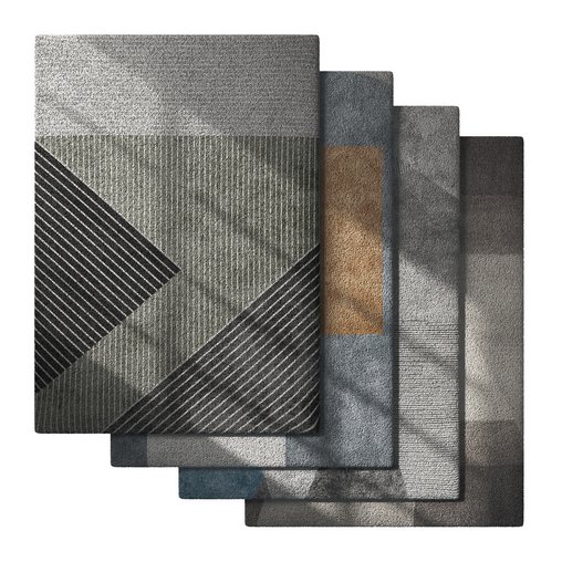 Rug Set 13 3d model Download Maxve