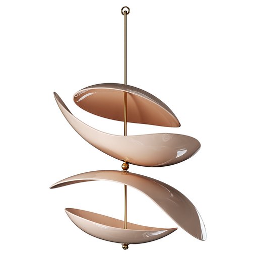 Selene Pendant Lamp 3d model Download Maxve