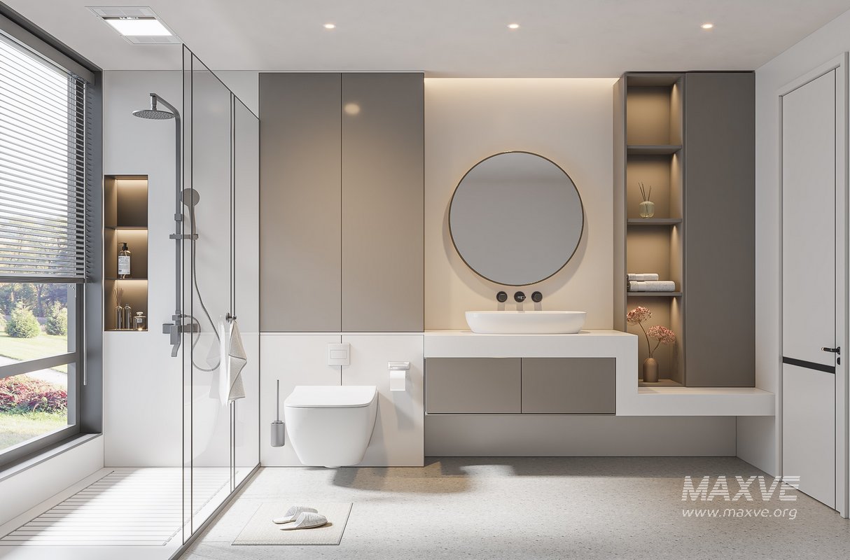 Modern bathroom