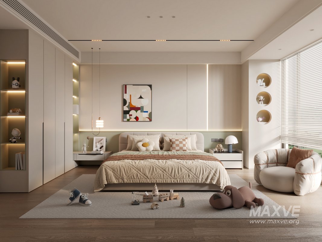 Modern bedroom