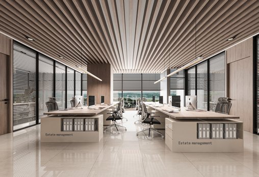 Modern office 3d model Download Maxve