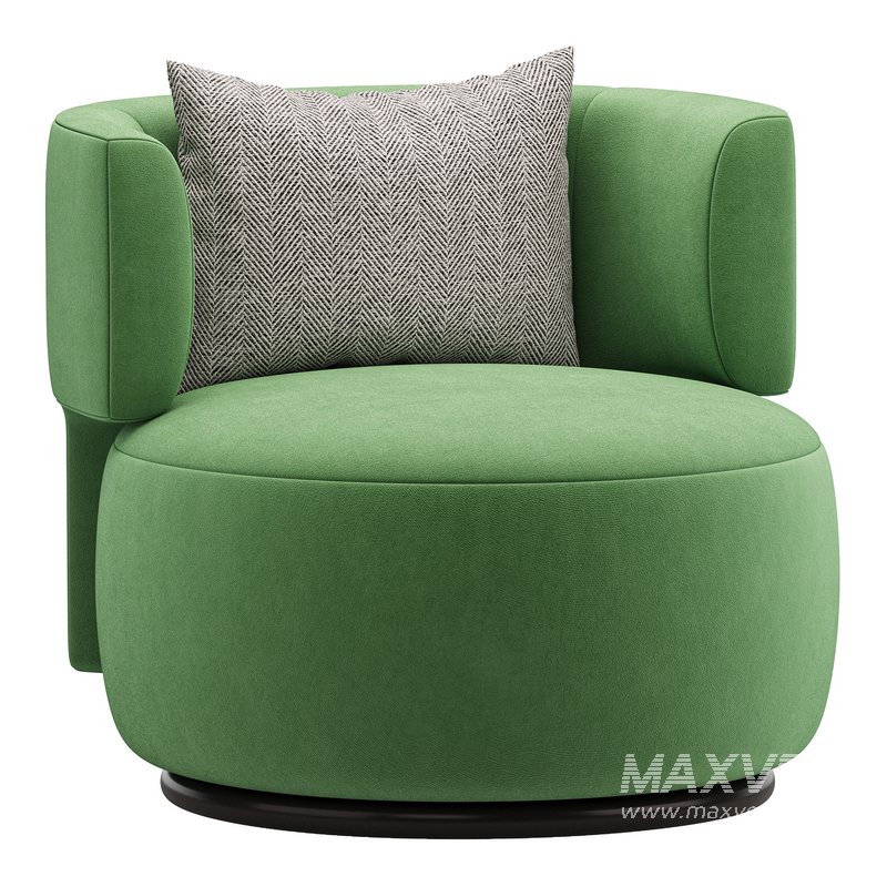 Kartell K Waiting Armchair Chenille