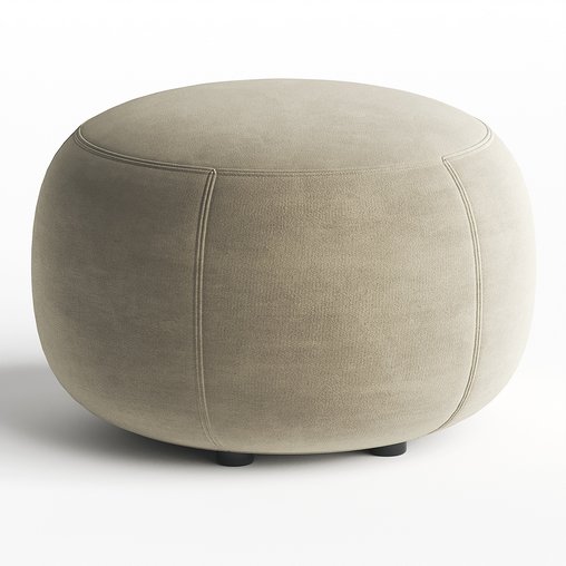 pouf alias 3d model Download Maxve