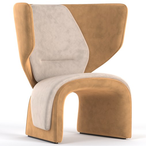 Gender armchair 3d model Download Maxve