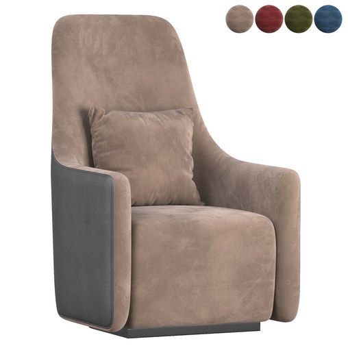 Foster 520 Armchair 3d model Download Maxve