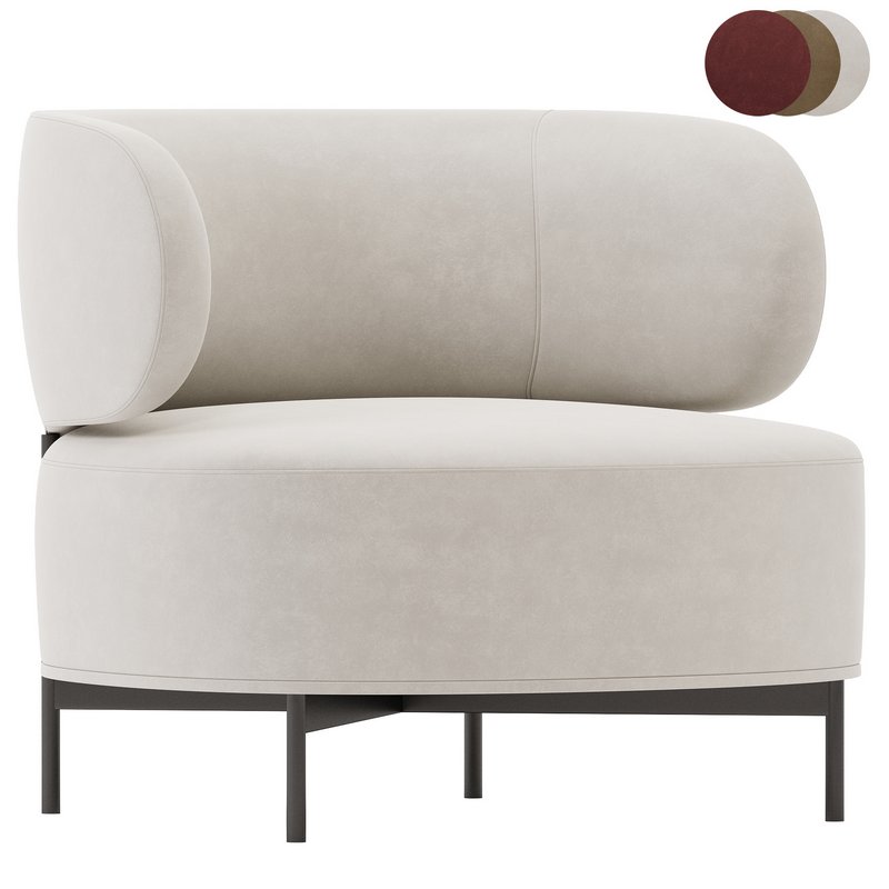 Akiko lounge armchair