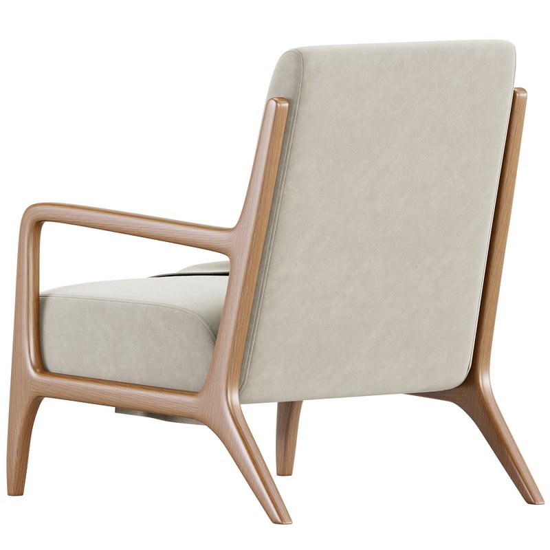 Zara Home – The ash wood armchair with linen upholstery