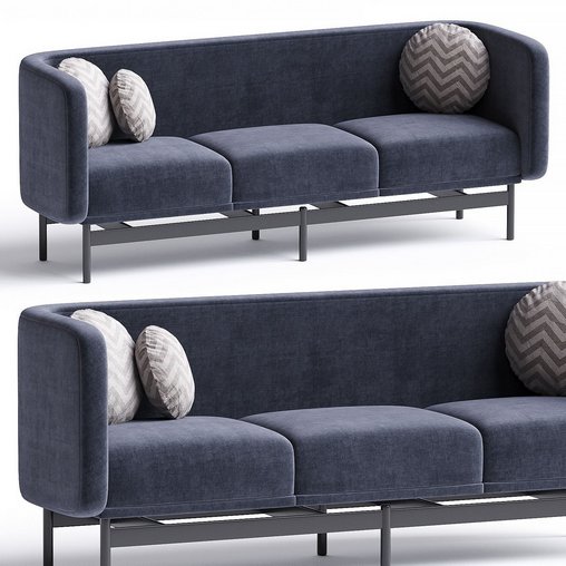 sofa 70 3d model Download Maxve