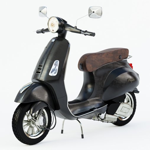 Vespa 05 3d model Download Maxve