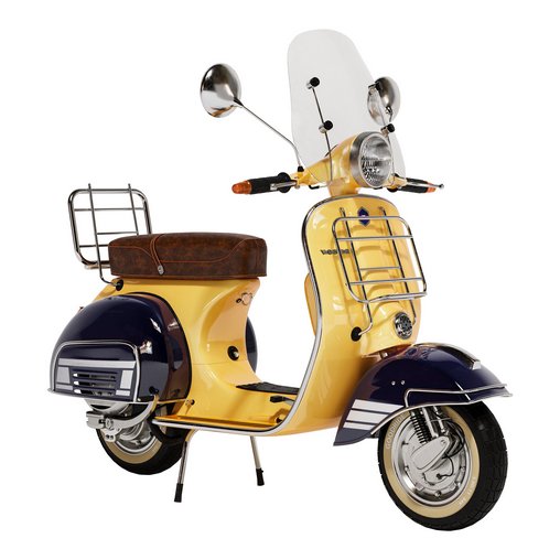 Vespa 5 3d model Download Maxve