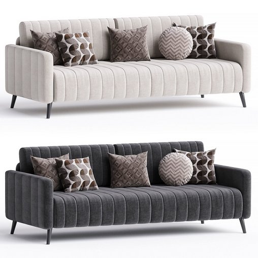 sofa 170 3d model Download Maxve