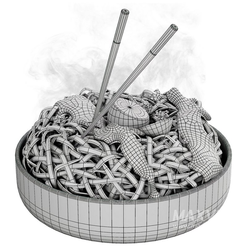 Pasta Modeling Pasta with eggs 3d model Download Maxve