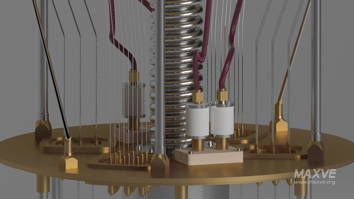 Quantum Computer 3d model Download Maxve