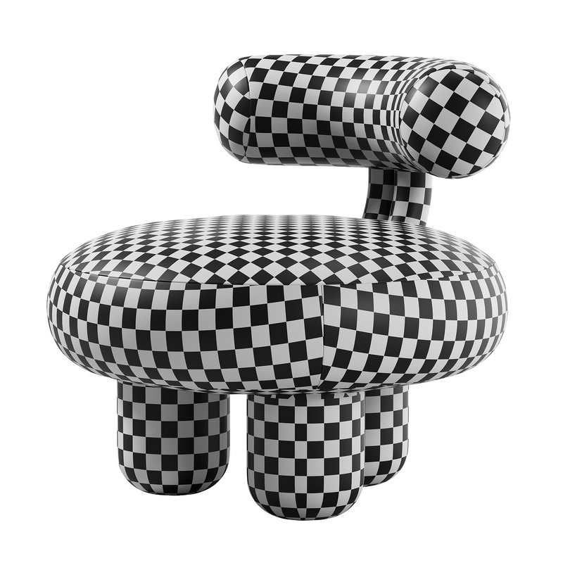 Bling Bling Chair 3d model Download Maxve