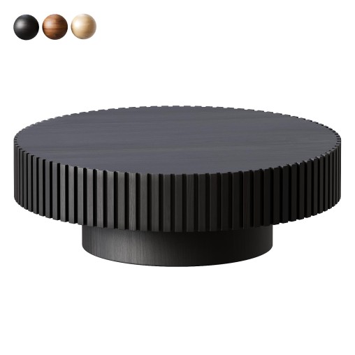 Round Coffee Table 3d model Download Maxve