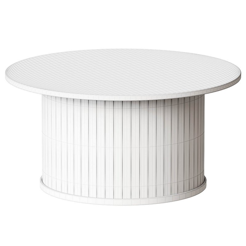 Iris Coffee Table 3d model Download Maxve