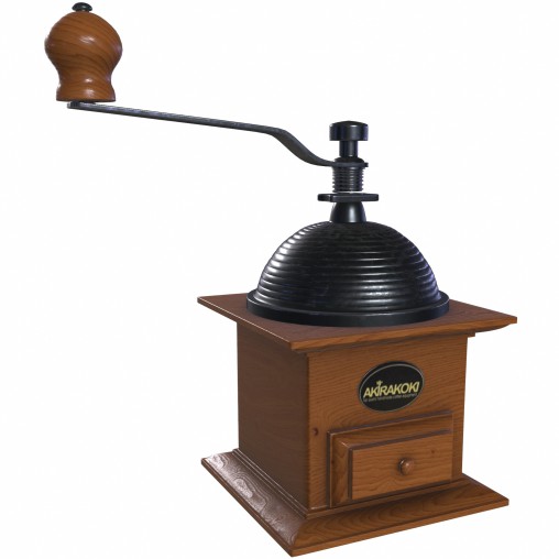 Hand mill 3D model Maxve