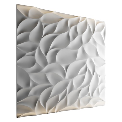 wave wall 14 3D model Maxve