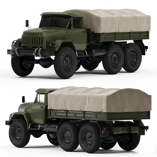 Zil 131 3D model Maxve